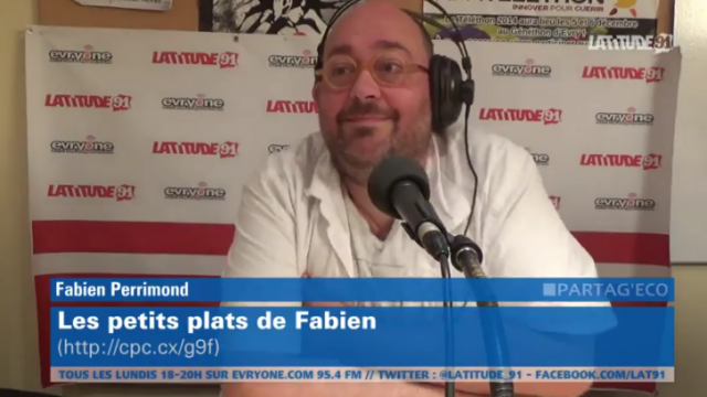 [Archive Lat91] PartagEco : Fabien Perrimond “les petits plats de Fabien”