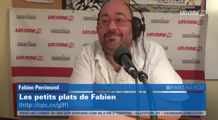 [Archive Lat91] PartagEco : Fabien Perrimond “les petits plats de Fabien”