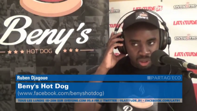[Archive Lat91] PartagEco : Ruben Djagoué “Beny’s Hot Dog”
