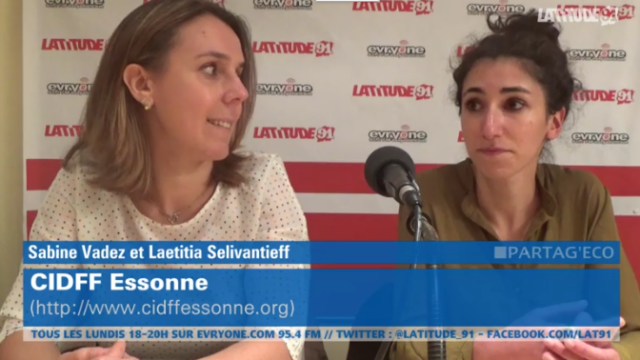 [Archive Lat91] Partag’Eco : Sabine & Laetitia “CIDFF Essonne”