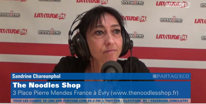 [Archive Lat91] Partag’Eco : Sandrine Chareunphol de The Noodles Shop