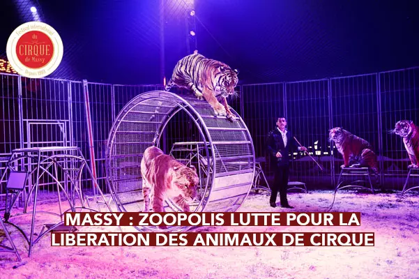 Massy : Zoopolis lutte pour la libération des animaux de cirque