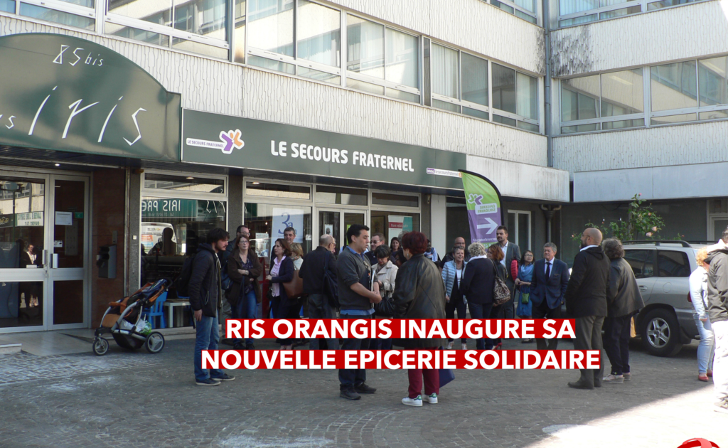 Ris-Orangis inaugure sa nouvelle épicerie solidaire