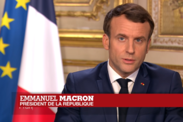 Macron Discours. Credit : Vidéo Youtube France 24