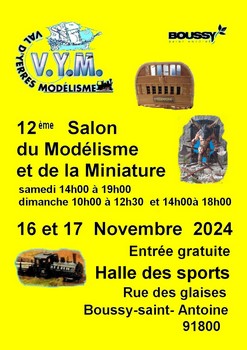 Salon du Modélisme à Boussy-Saint-Antoine