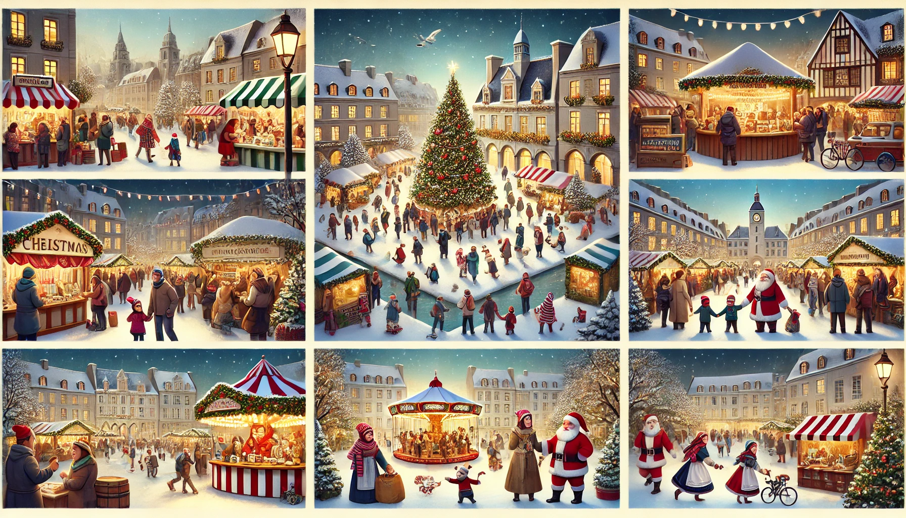 Découvrez les plus beaux marchés de Noël 2024, leurs traditions, leurs spécialités culinaires et leurs ambiances féeriques pour des fêtes inoubliables.