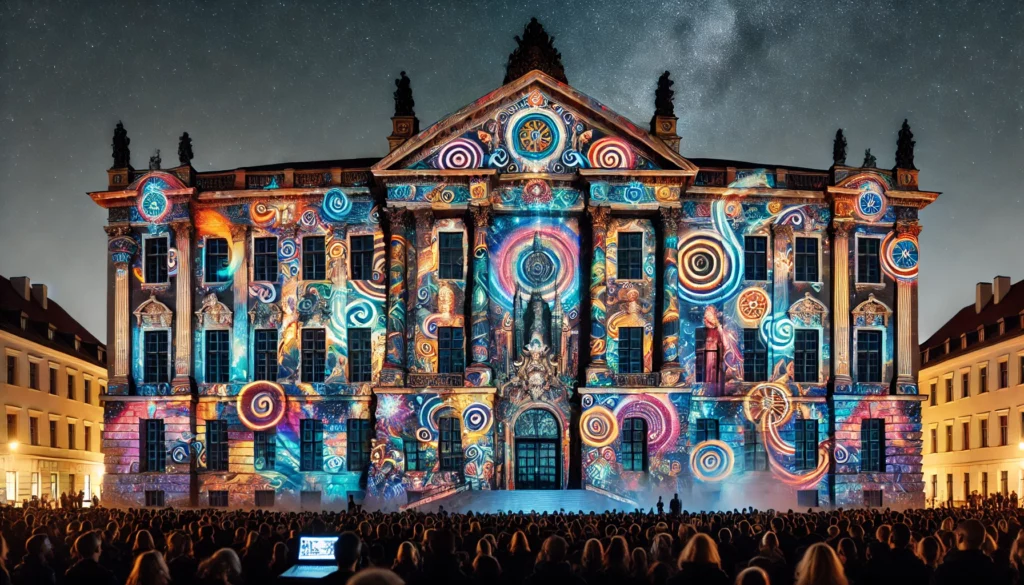 À l’occasion de la nouvelle année, le maire Yann Cauchetier et le Conseil municipal vous invitent à un spectacle de son et lumière (mapping) projeté sur le château de l'Hermitage. 