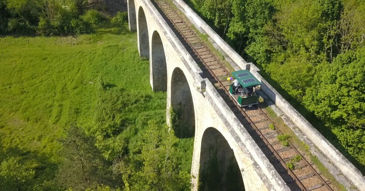 Vélorail avec visite guidée du Camp de la Paix — Étampes