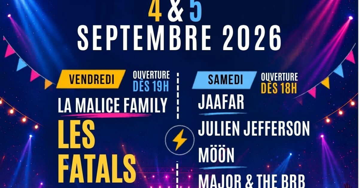 LE FESTYV' 2026 - Jour 2 : Découvertes & Musiques Actuelles — Bennecourt