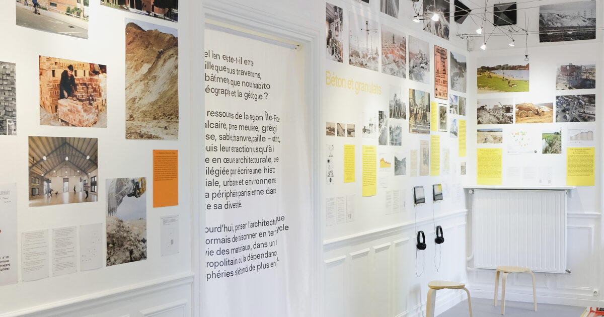 Visite libre de l'exposition "Matières à bâtir" — Athis-Mons