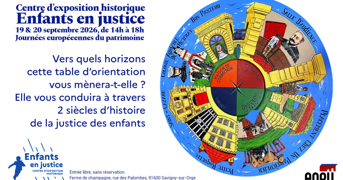 Visite de la collection permanente : 2 siècles d'histoire de la justice des enfants — Savigny-sur-Orge