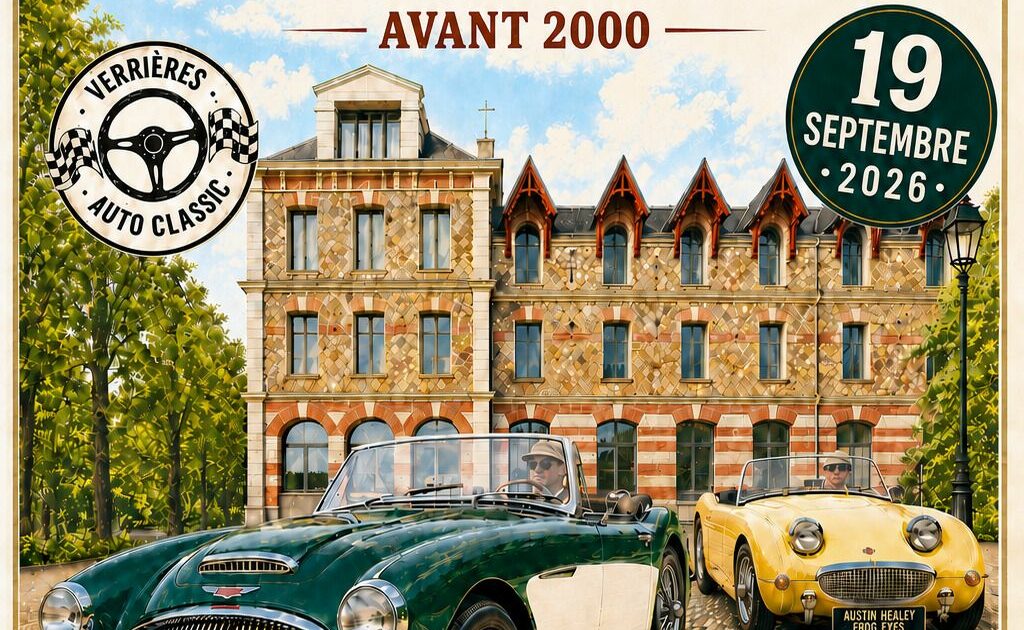 Exposition de voitures anciennes — Verrières-le-Buisson