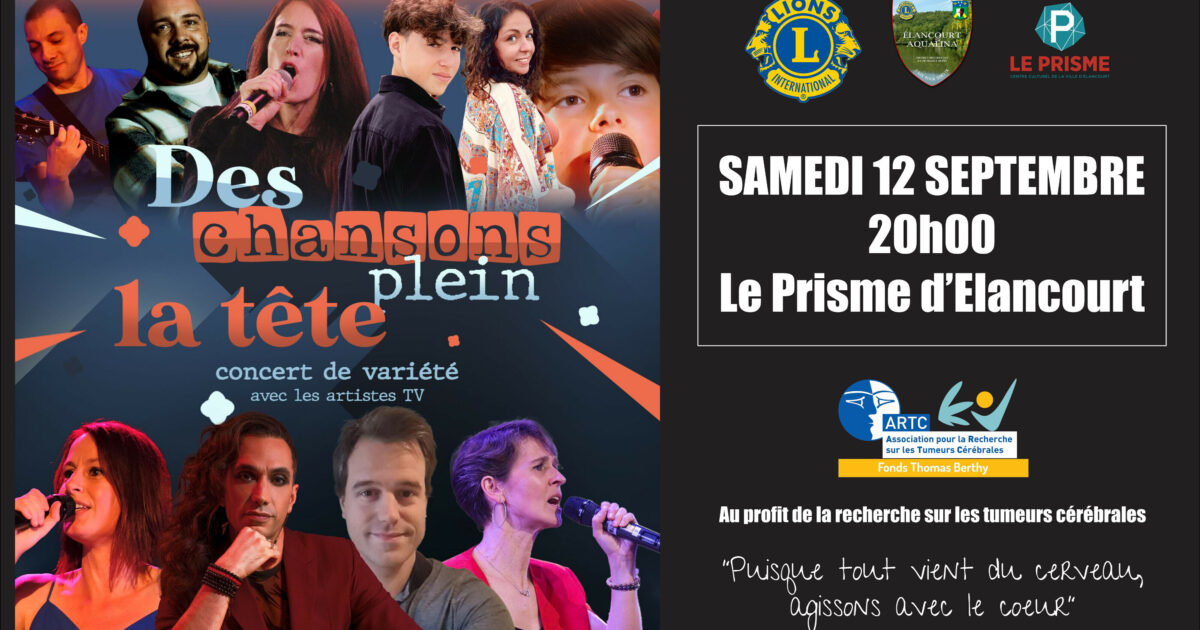DES CHANSONS PLEIN LA TETE — Élancourt