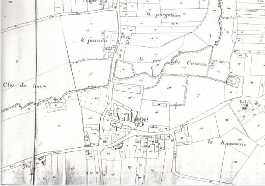 Lecture du cadastre « in situ » — Vert-Saint-Denis