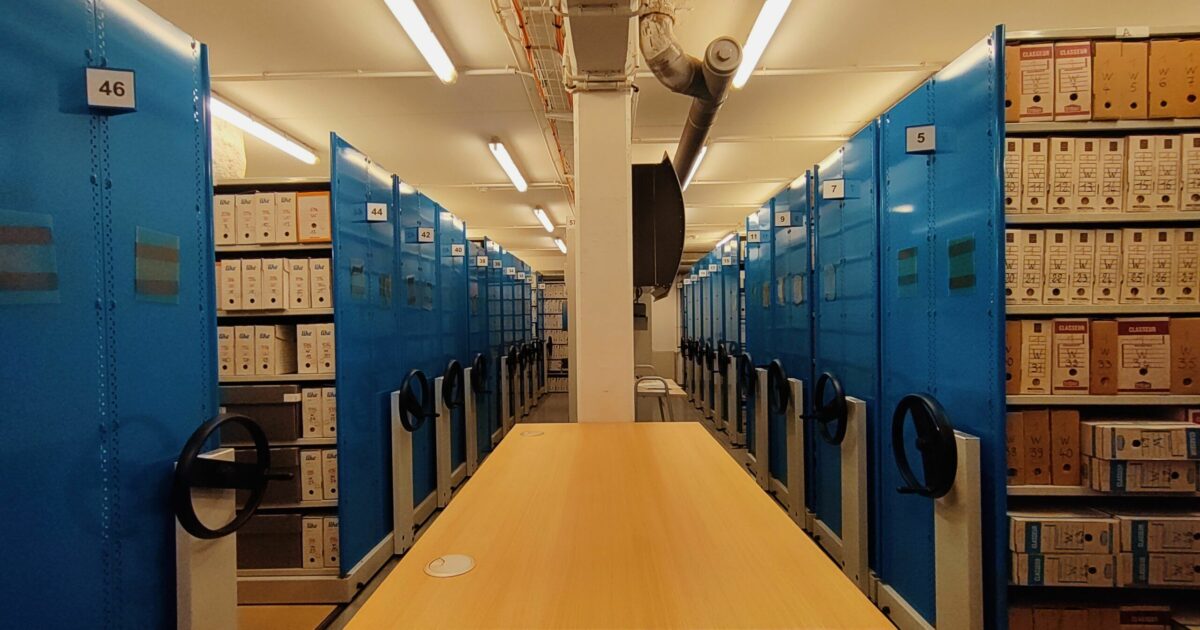 Visite des réserves des archives de Grand Paris Sud — Lieusaint
