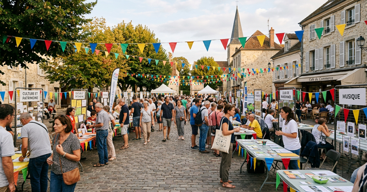 Forum des associations sur une place
