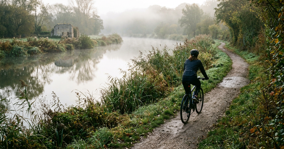 Berge de Seine au petit matin