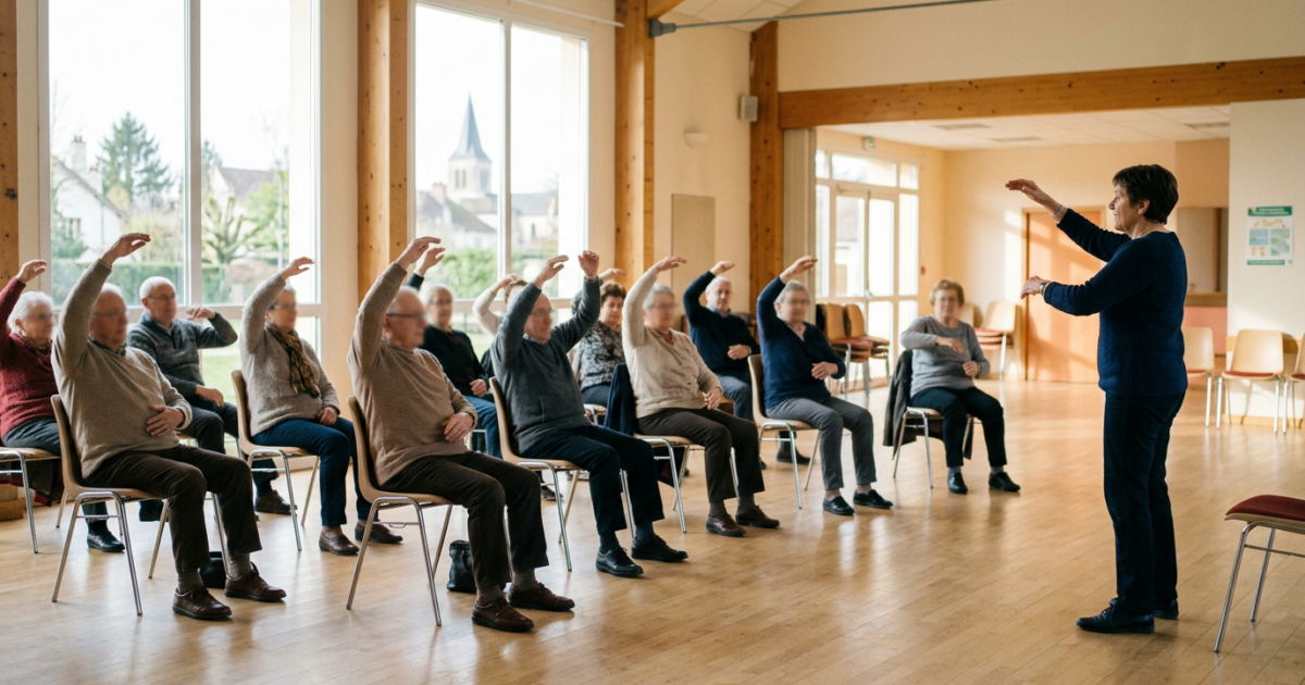 Gymnastique douce des aînés