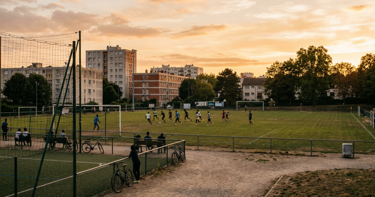 Une séance de sport dans un équipement municipal