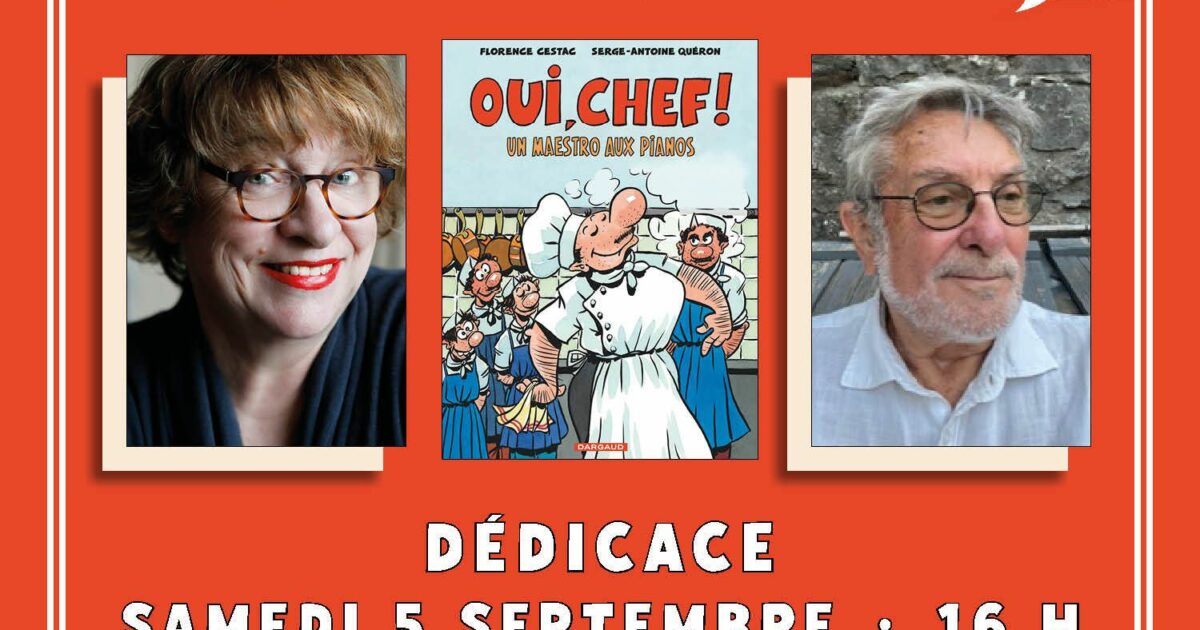 Bande dessinée : Florence Cestac et Antoine Quéron dédicacent « Un maestro aux pianos » — Paris