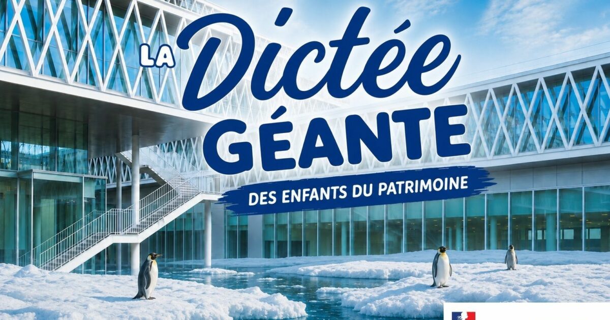 La Dictée Géante des Enfants du Patrimoine — Saint-Denis