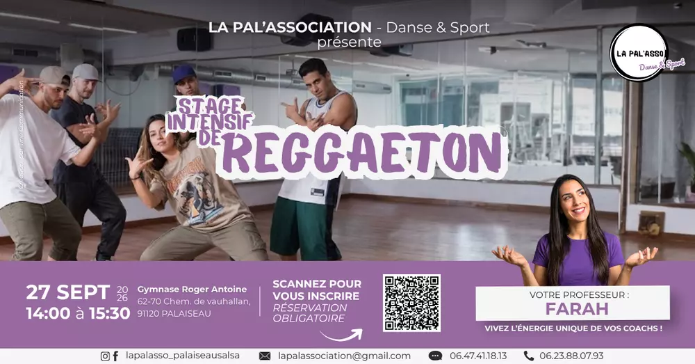 Palaiseau : un stage reggaeton avec Farah
